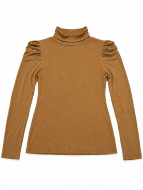 INC International Concepts Brown Turtleneck Long Sleeve Size Large